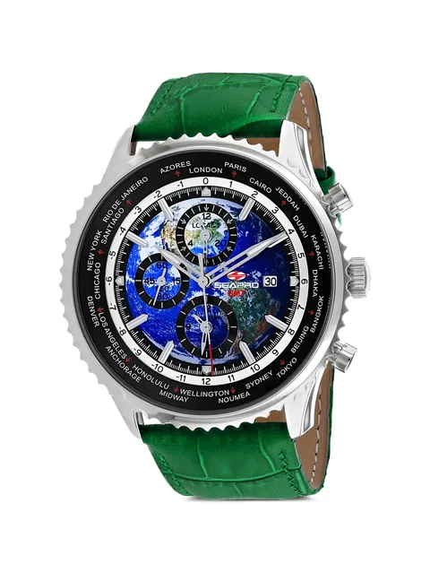 наручные часы Meridian World Timer GMT 47 мм