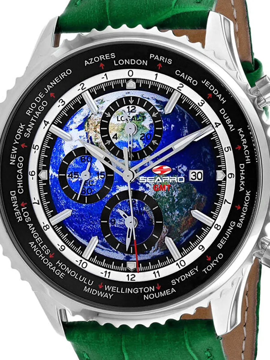 наручные часы Meridian World Timer GMT 47 мм 4