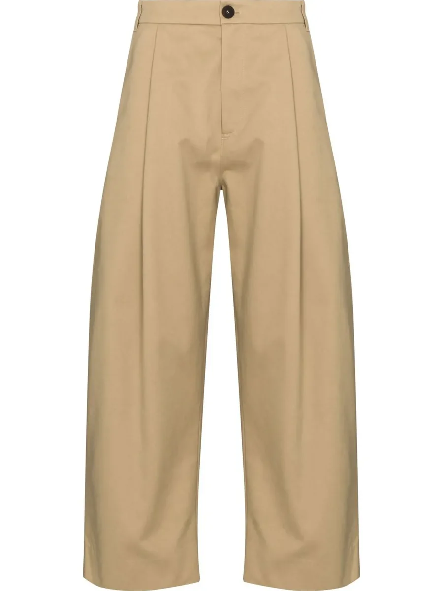 cropped wide-leg trousers 1