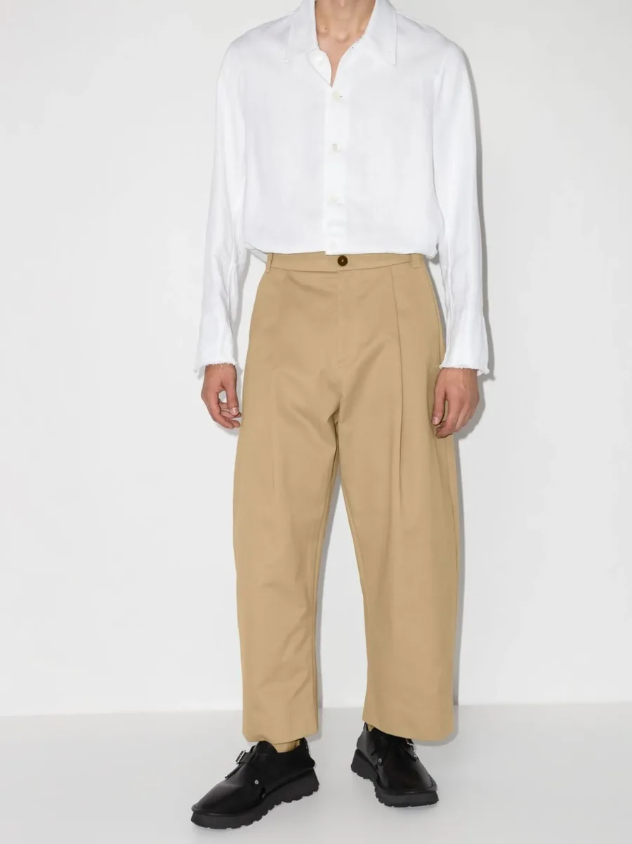 cropped wide-leg trousers 4