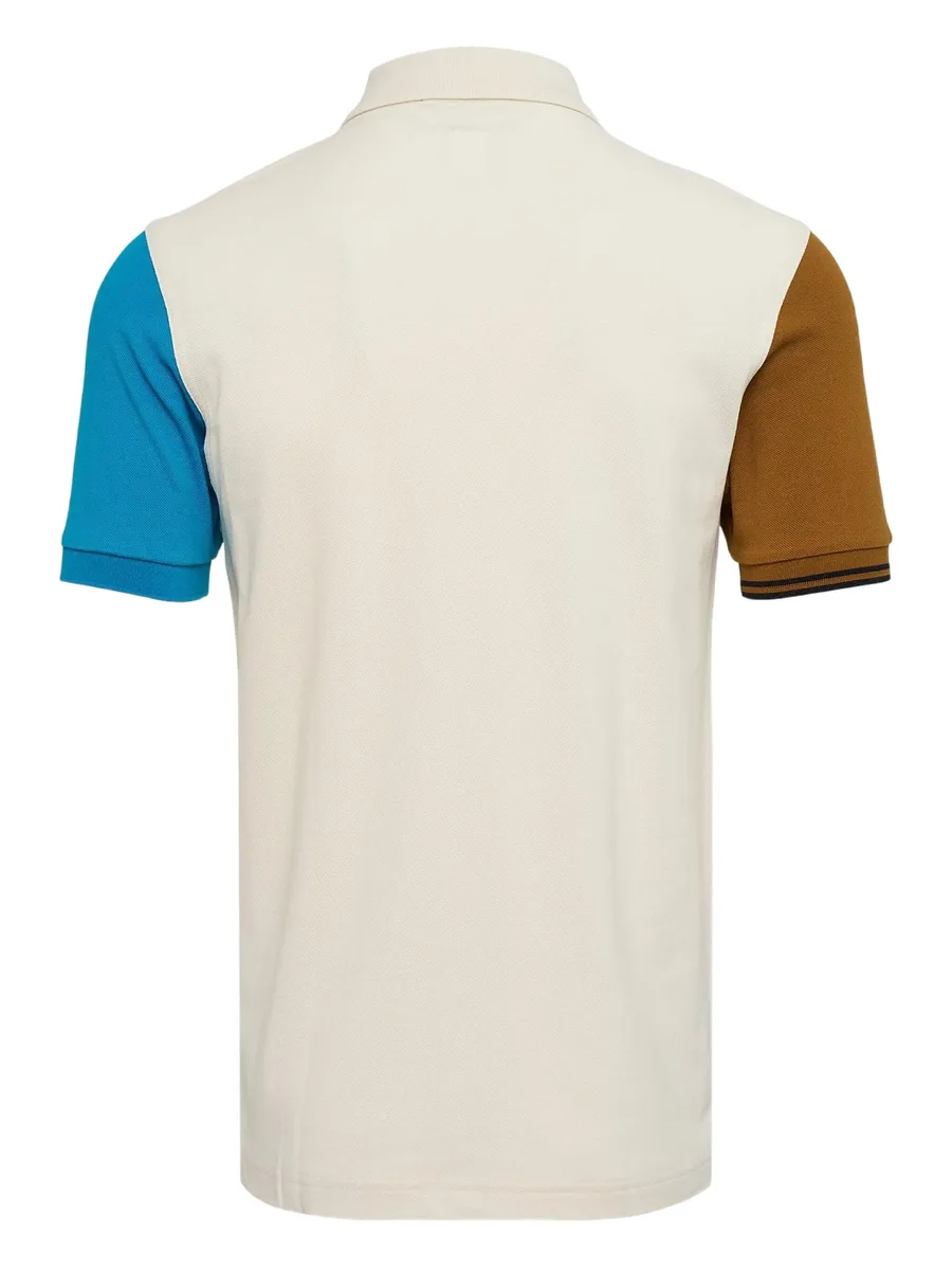 logo-embroidered polo shirt 4