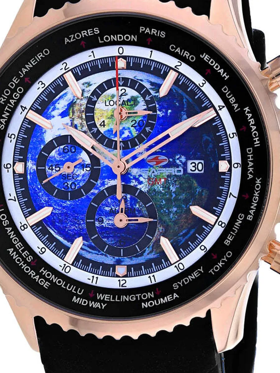 наручные часы Meridian World Timer 47 мм 4