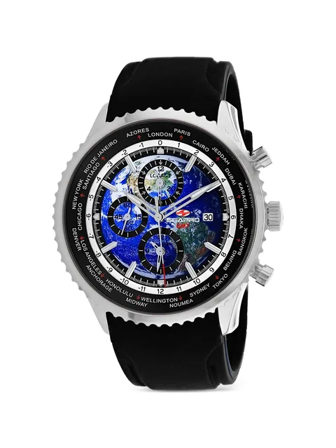 наручные часы Meridian World Timer GMT 47 мм