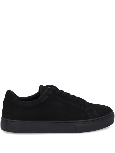 suede panelled sneakers
