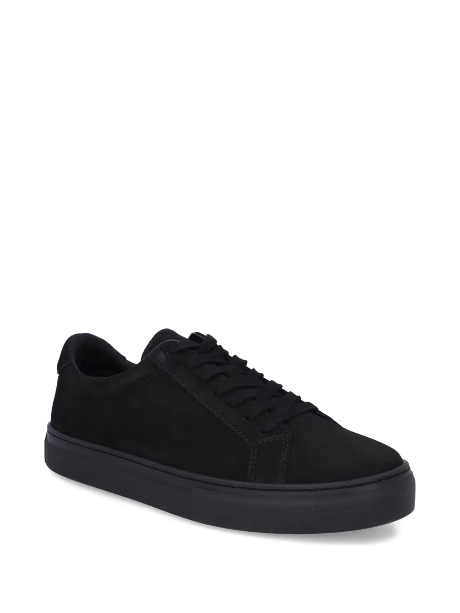 suede panelled sneakers 4