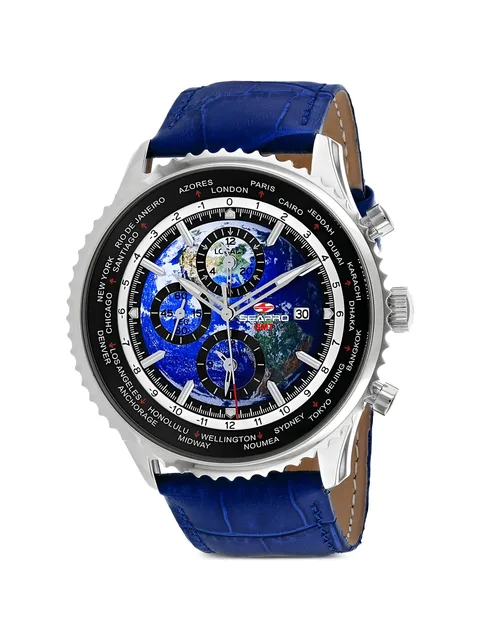 наручные часы Meridian World Timer GMT 47 мм