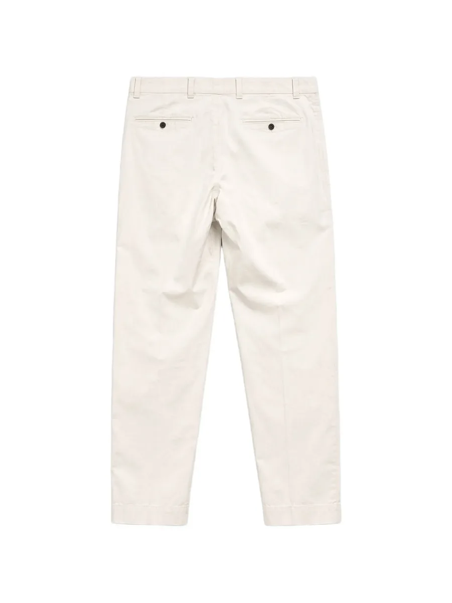pressed-crease tailored trousers 6
