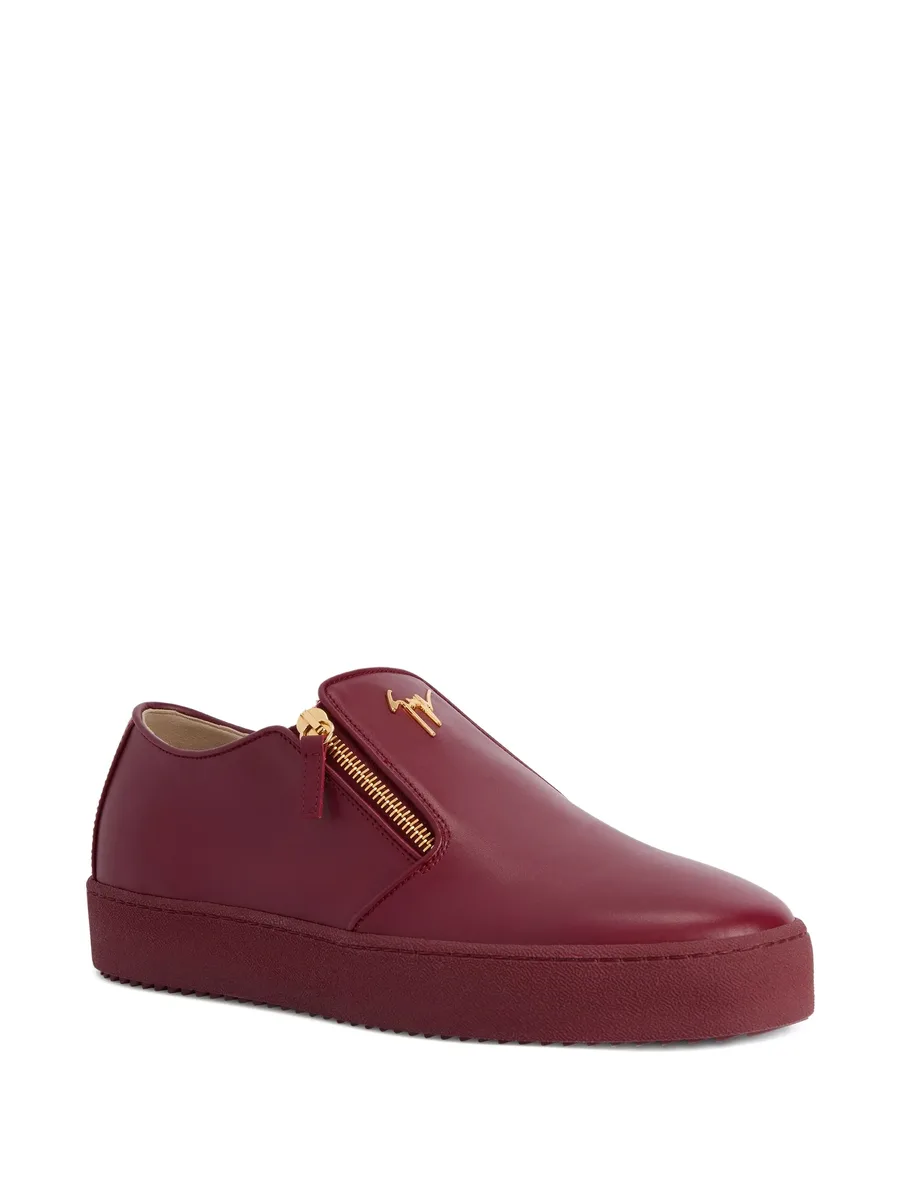Gz-kobe signature-detail zipped slip-ons 4