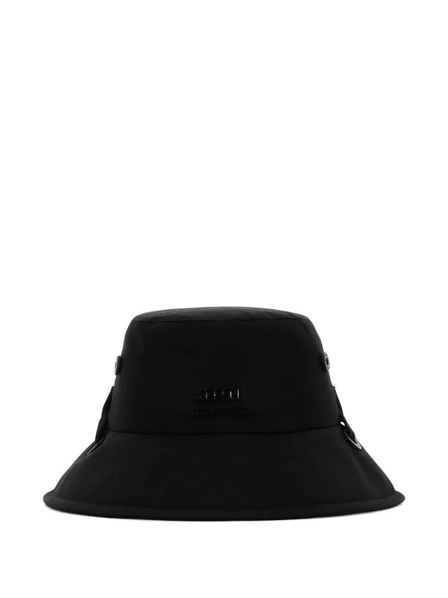 logo-plaque bucket hat 2