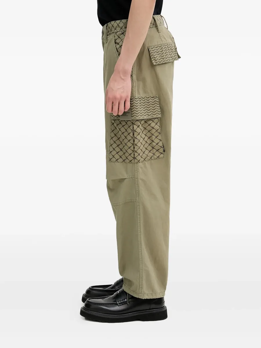 patterned cargo pants 4