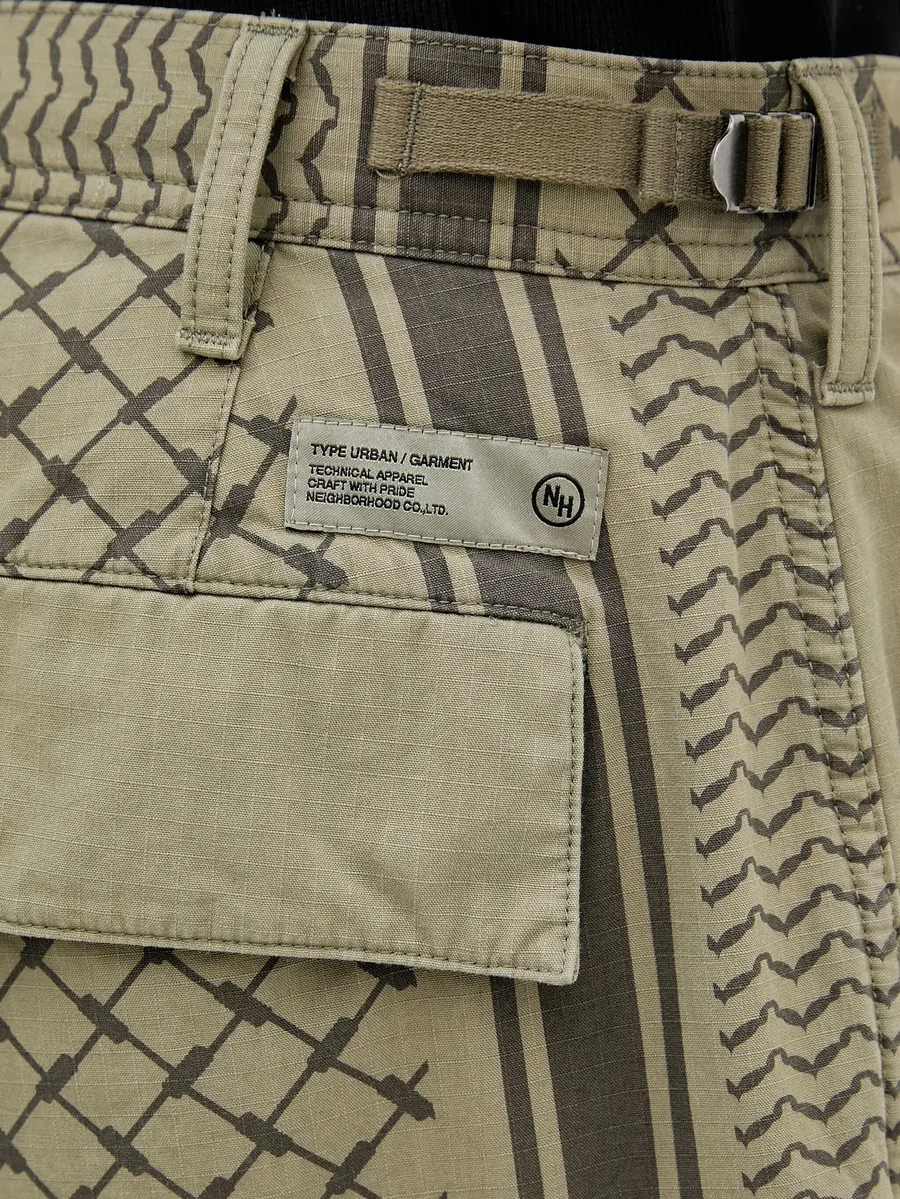 patterned cargo pants 10