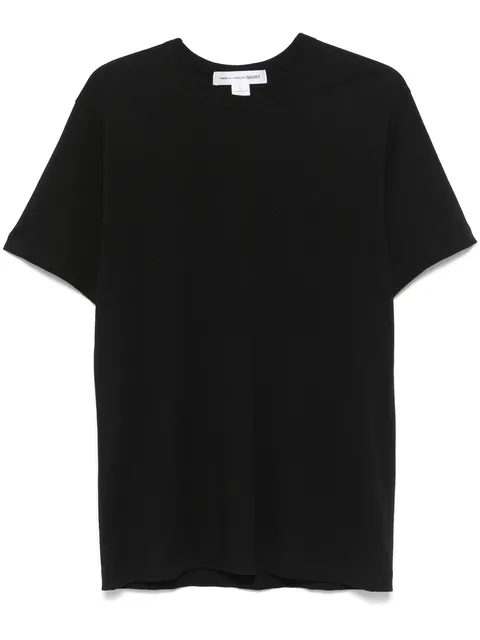 patch-lettering T-shirt