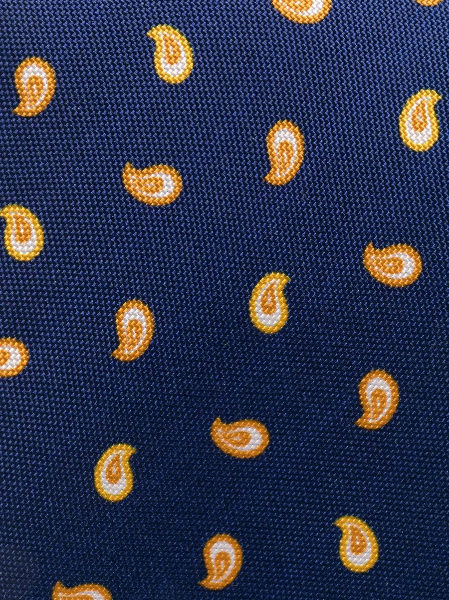 graphic-print silk tie 4