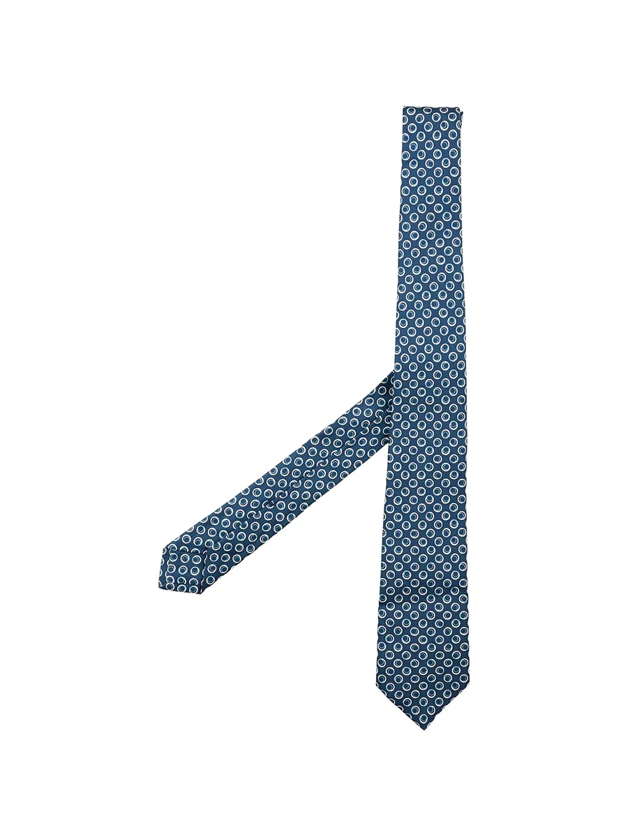 geometric-print tie 2