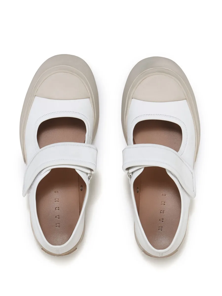 nappa leather Mary Jane sneakers 8