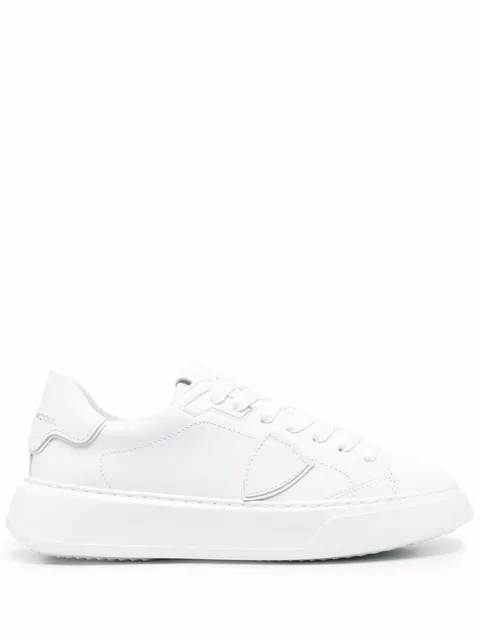 side logo-patch sneakers