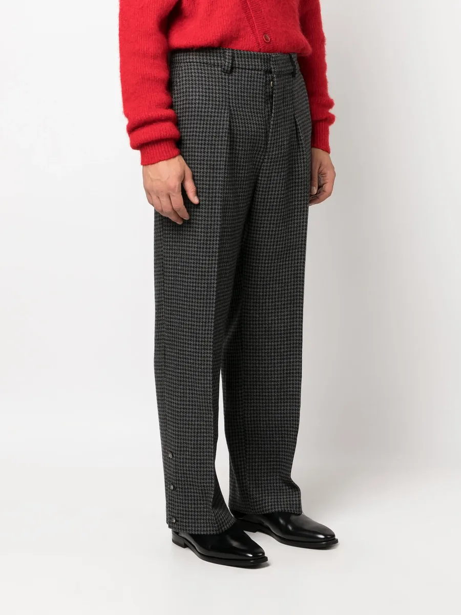 Wilco houndstooth-pattern trousers 6