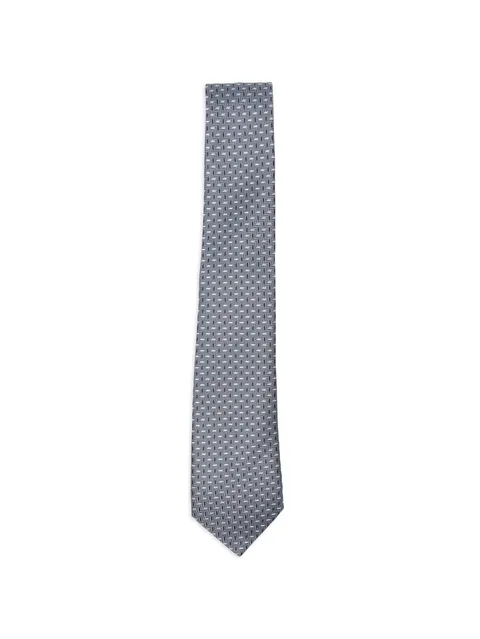 geometric-pattern tie