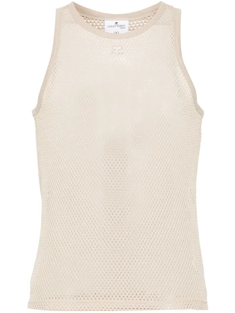 logo-patch mesh top