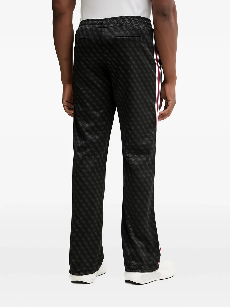 allover pattern striped trousers 5