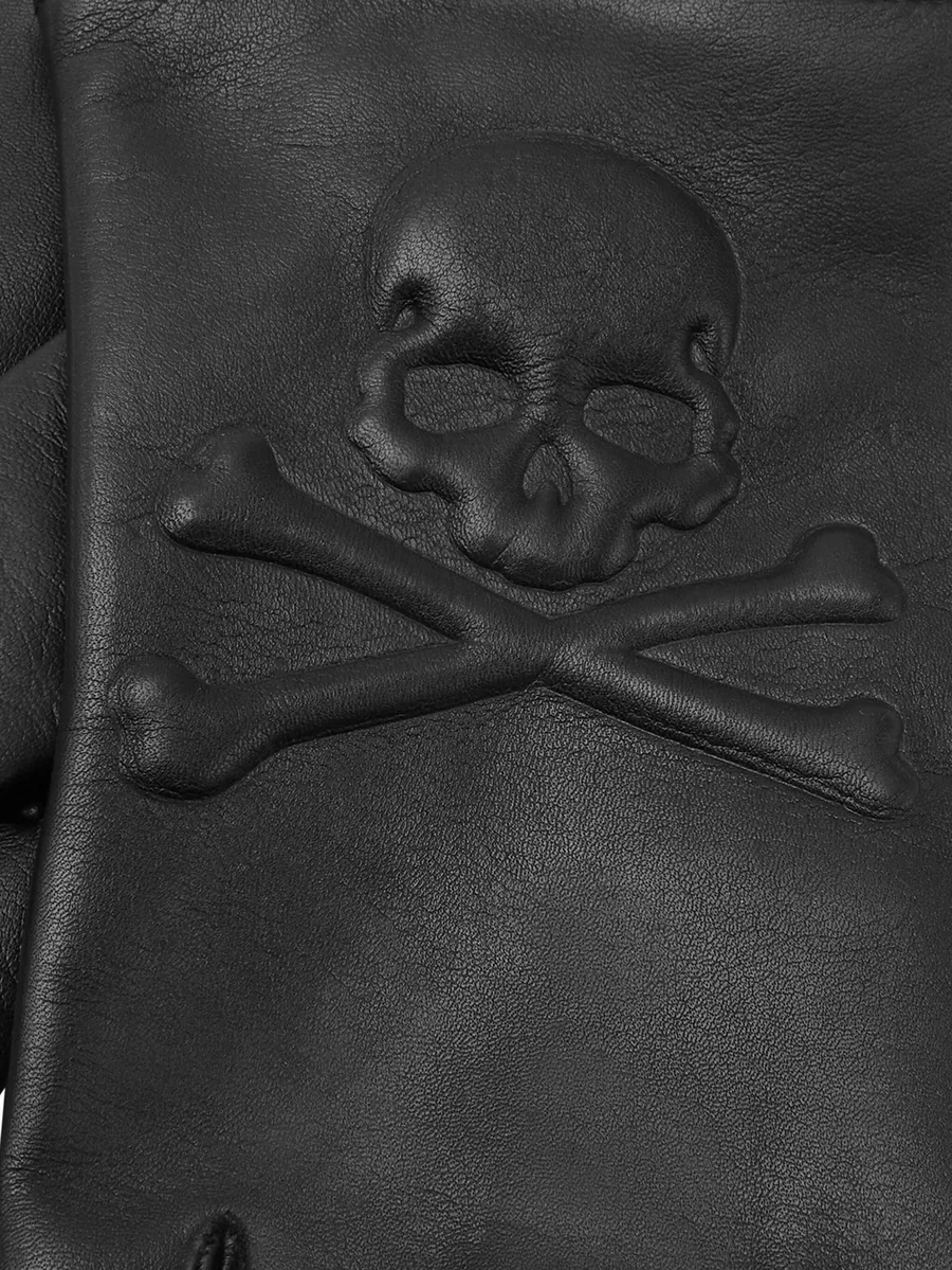 перчатки с нашивкой Skull 4