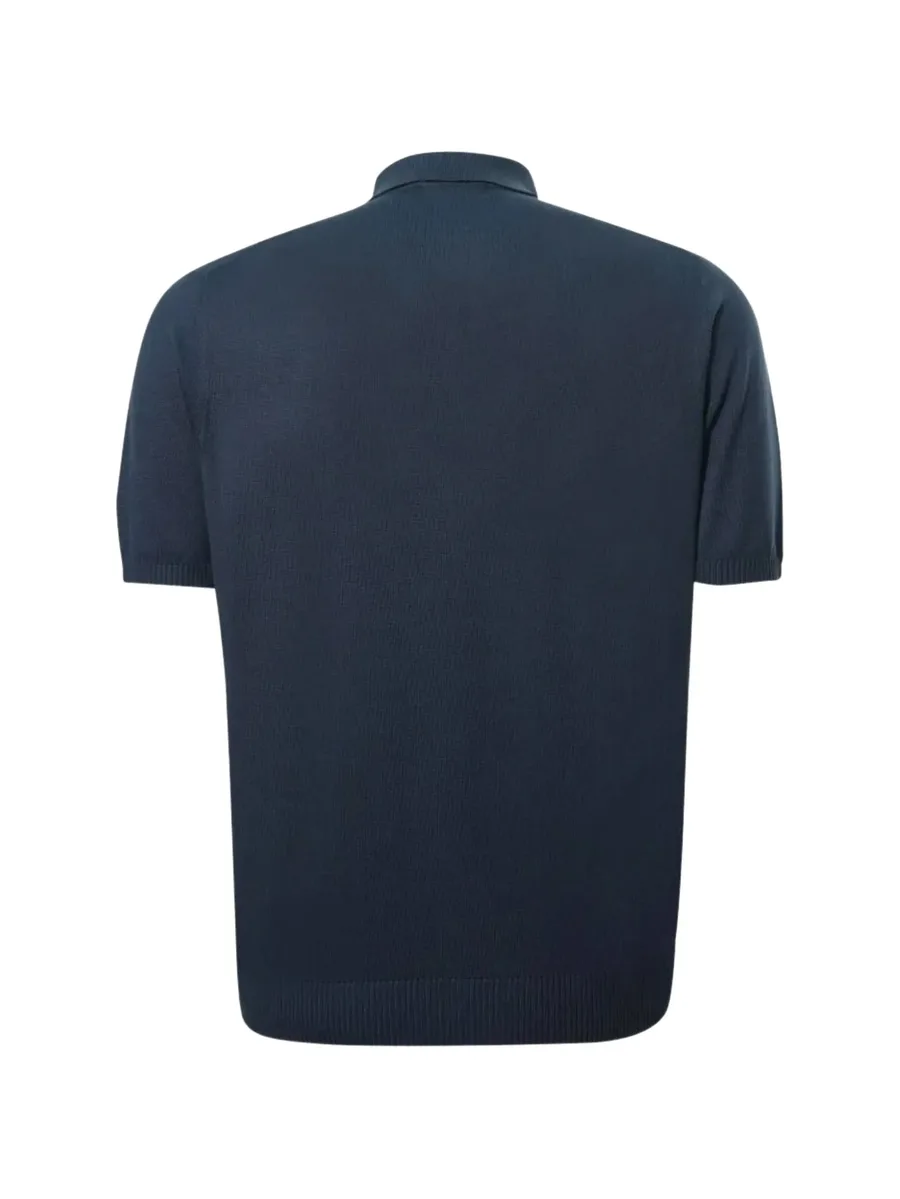 short-sleeve knitted polo shirt 4