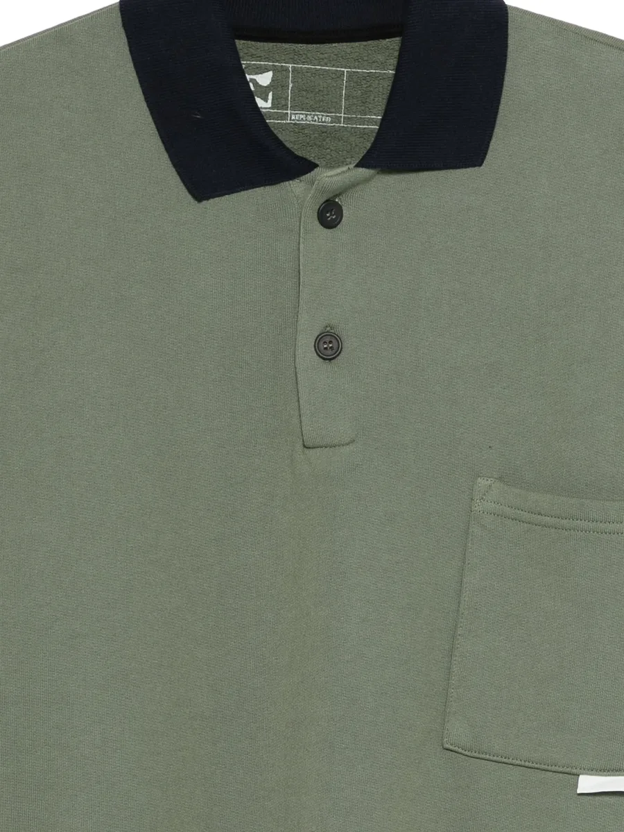 chest-pocket buttoned polo top 6