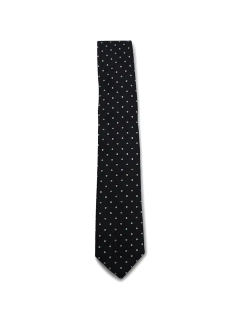 polka-dot pattern tie