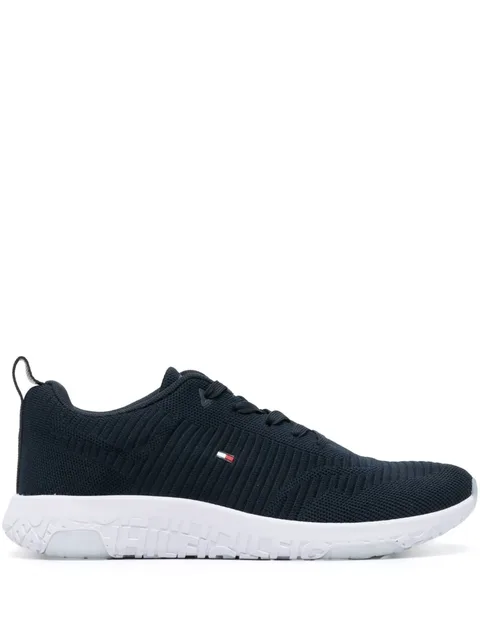 ribbed texture sneakers
