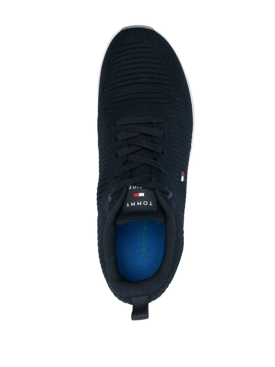 ribbed texture sneakers 7