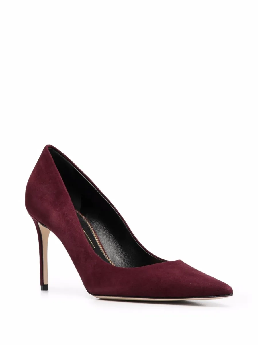 x Brian Atwood Gigi suede pumps 3