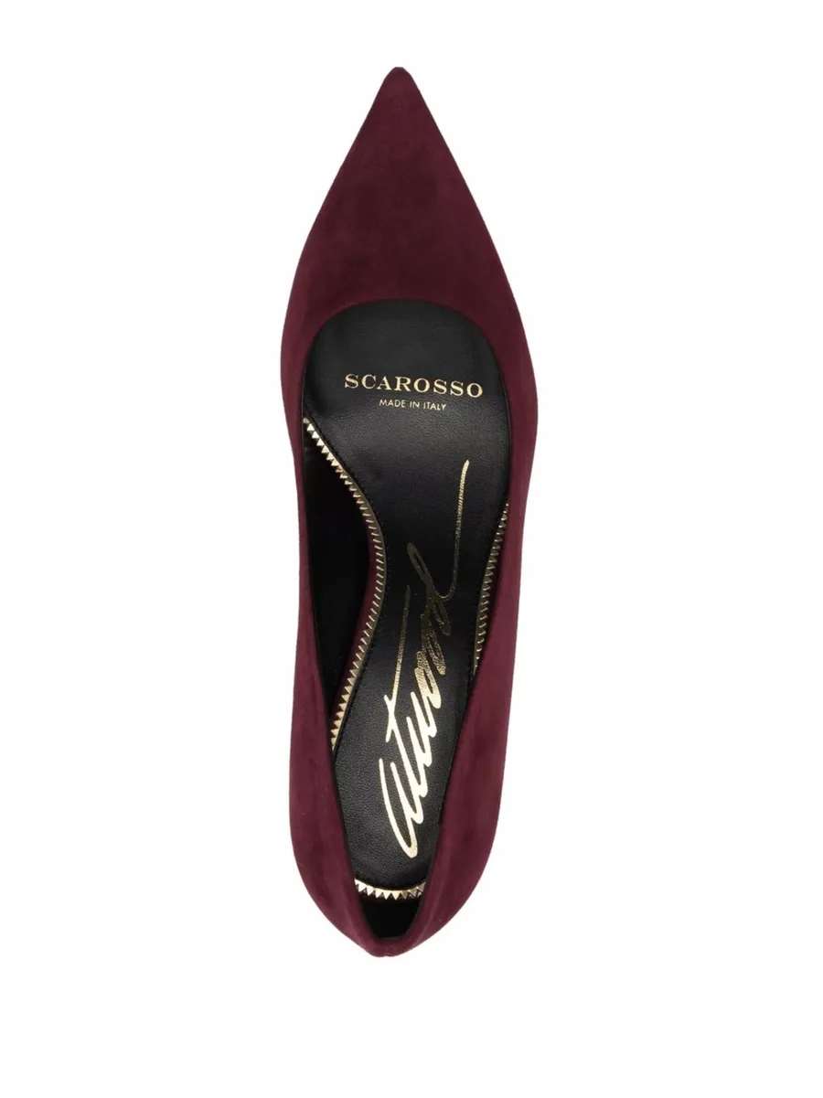 x Brian Atwood Gigi suede pumps 8