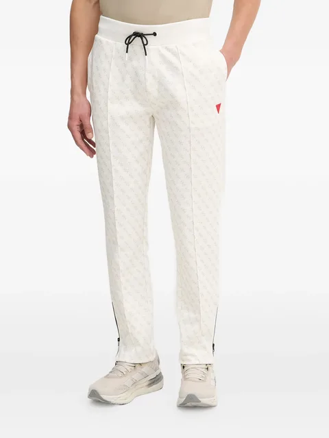 patterned track pants