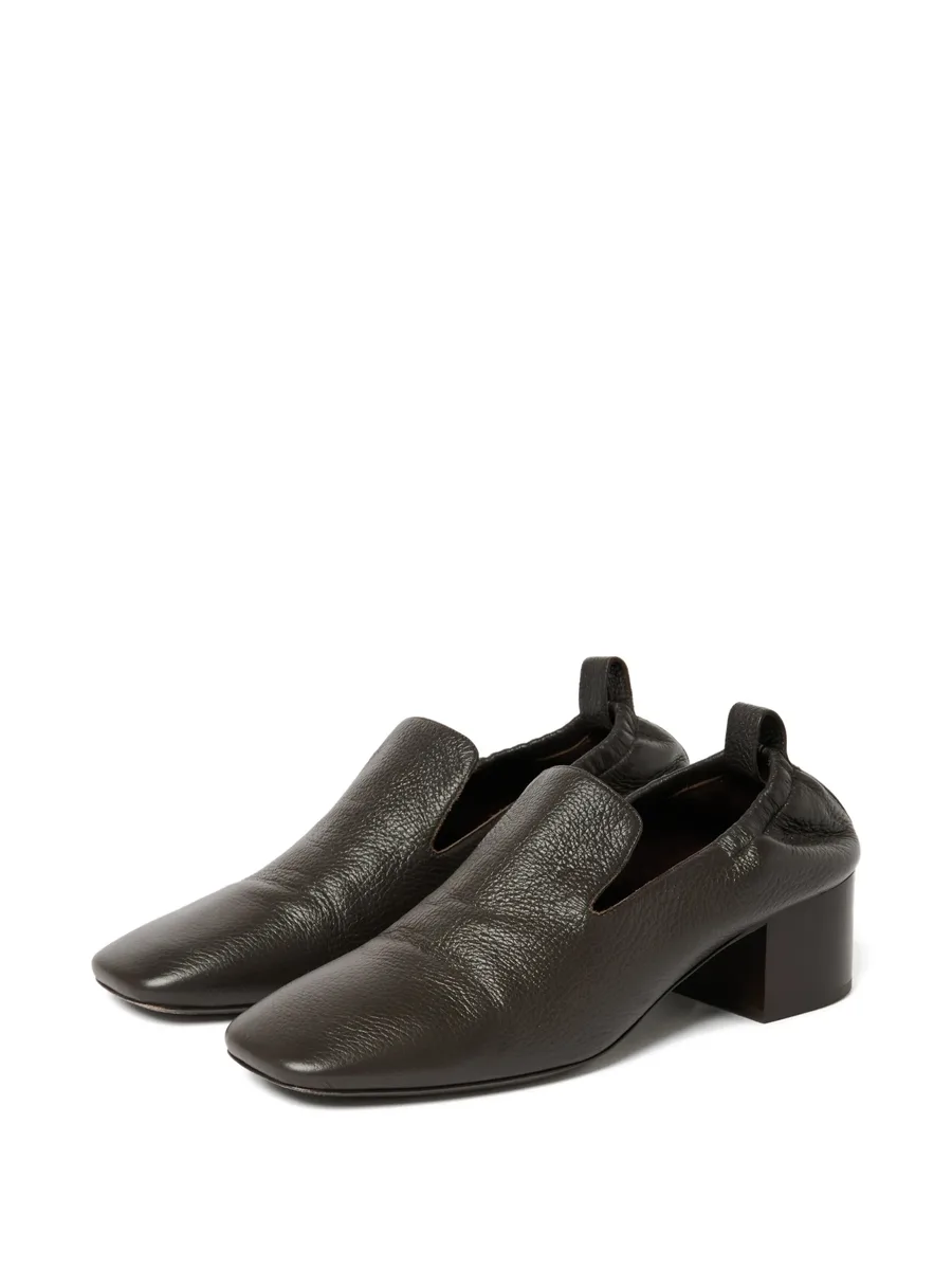 Moon square-toe pumps 4
