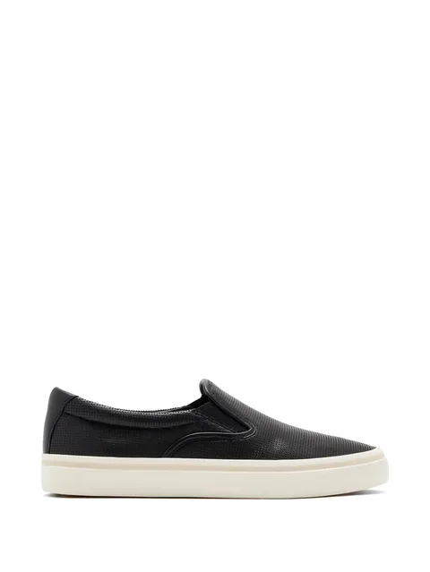 perforated slip-on sneakers