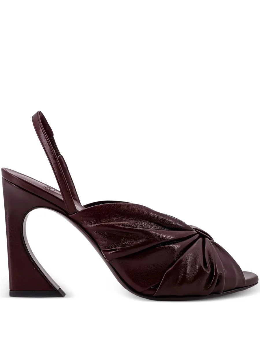 Arco twisted-design heeled pumps 2
