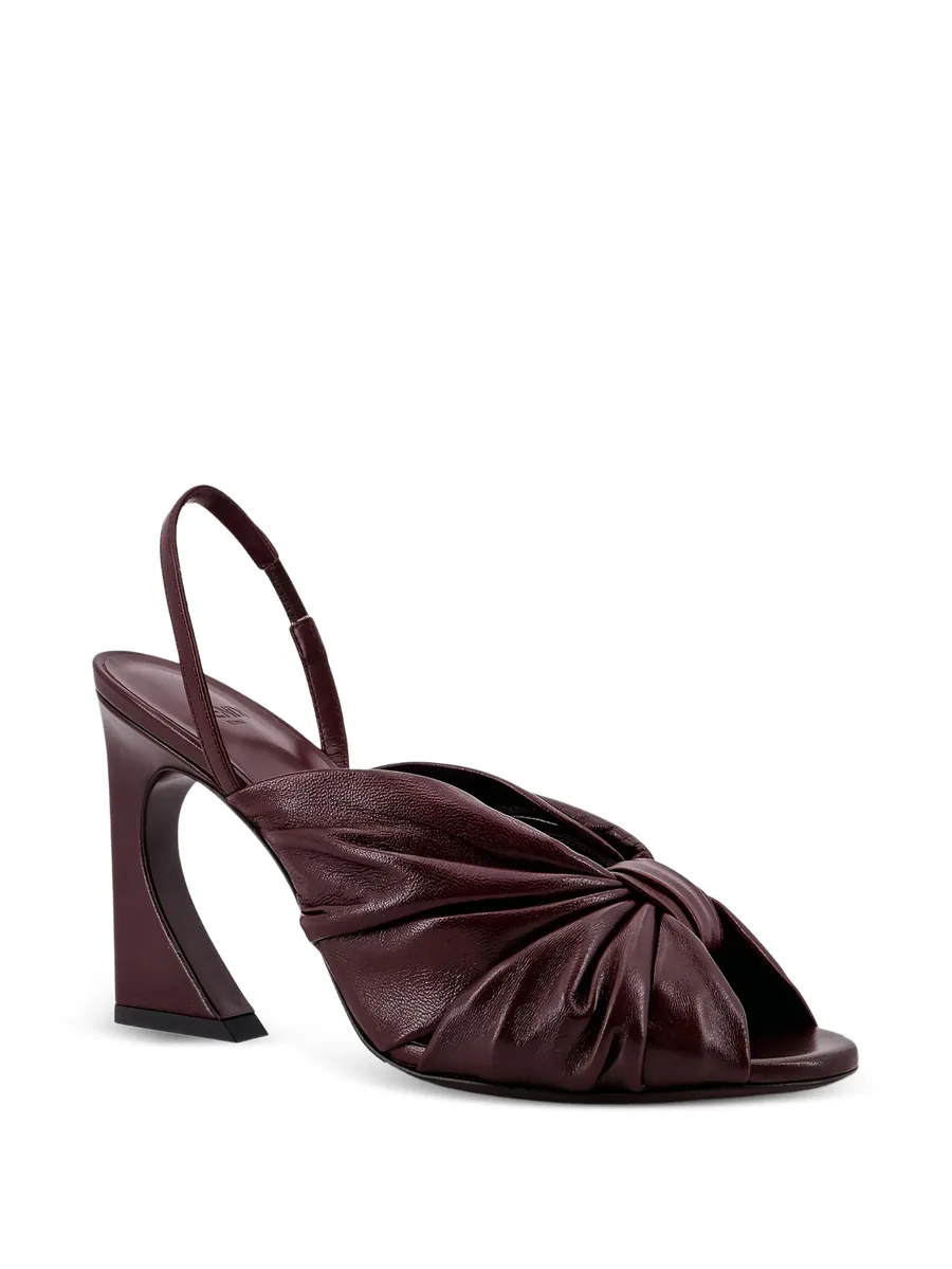 Arco twisted-design heeled pumps 3