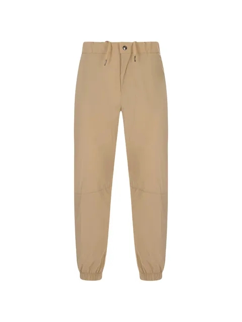 drawstring elasticated-cuff track pants