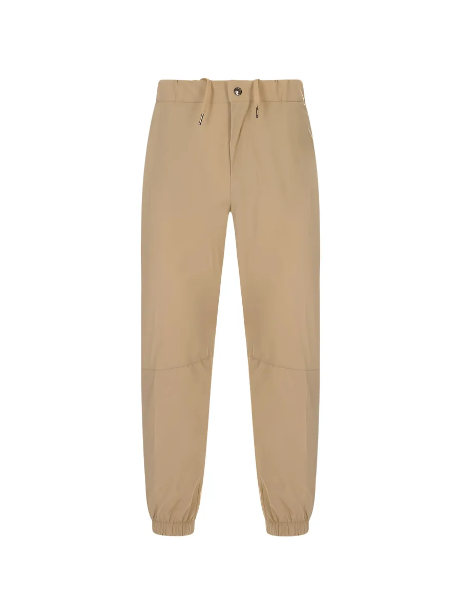 drawstring elasticated-cuff track pants 2