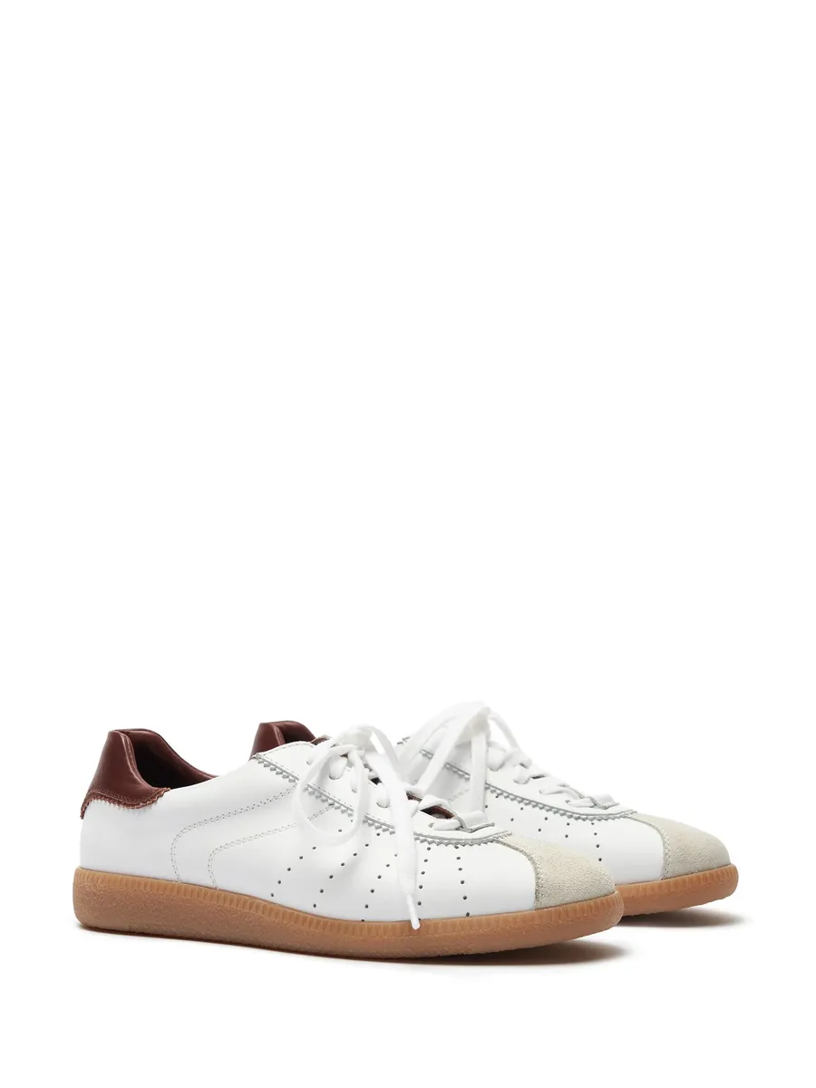 double-shoe lace trainers 5