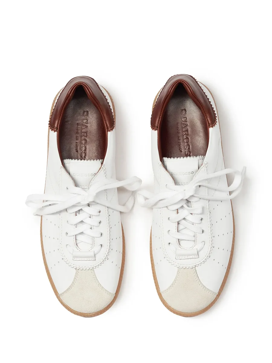 double-shoe lace trainers 7