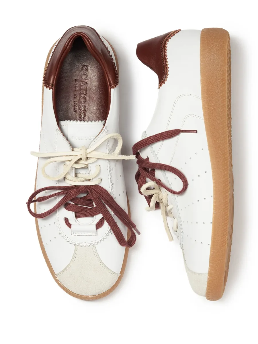 double-shoe lace trainers 12