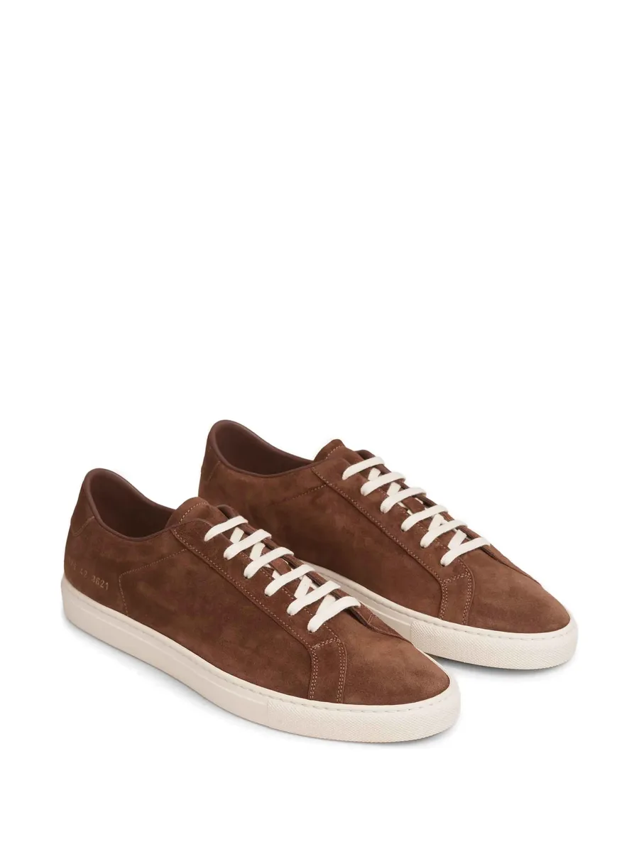 Achilles suede sneakers 3