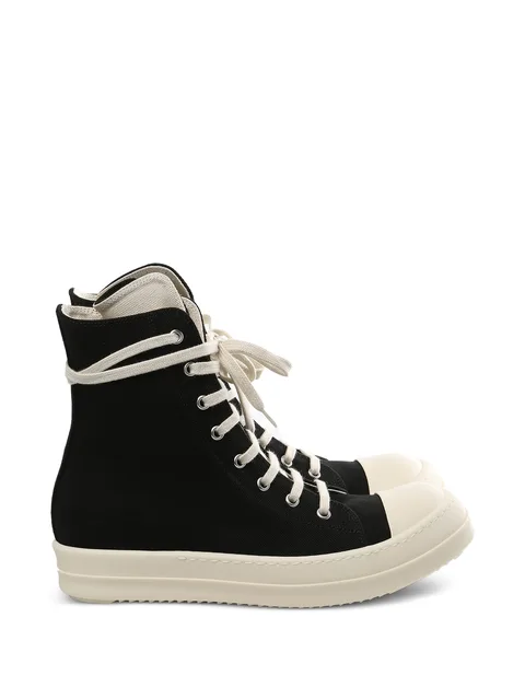 lace-up high-top sneakers