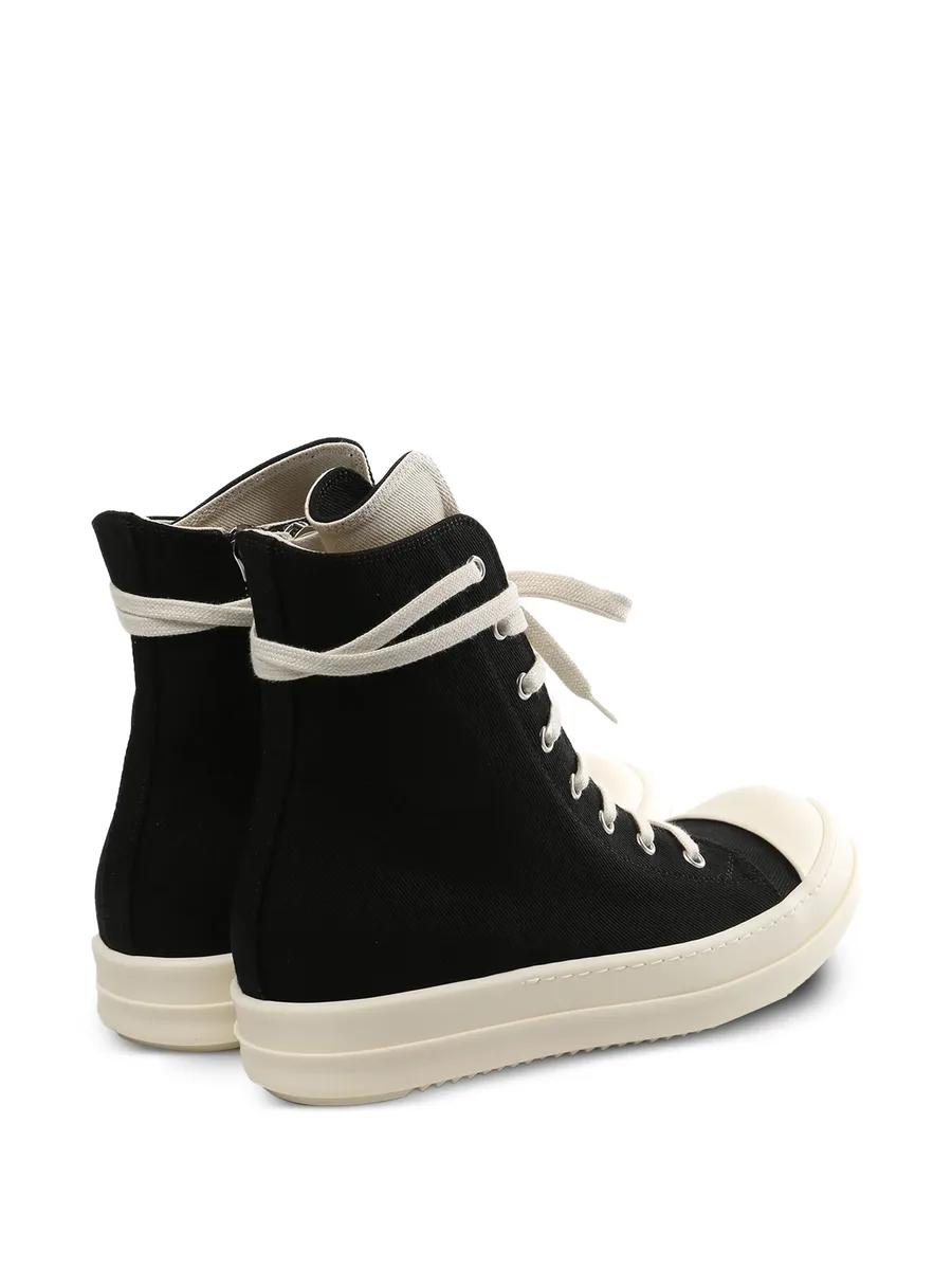 lace-up high-top sneakers 6