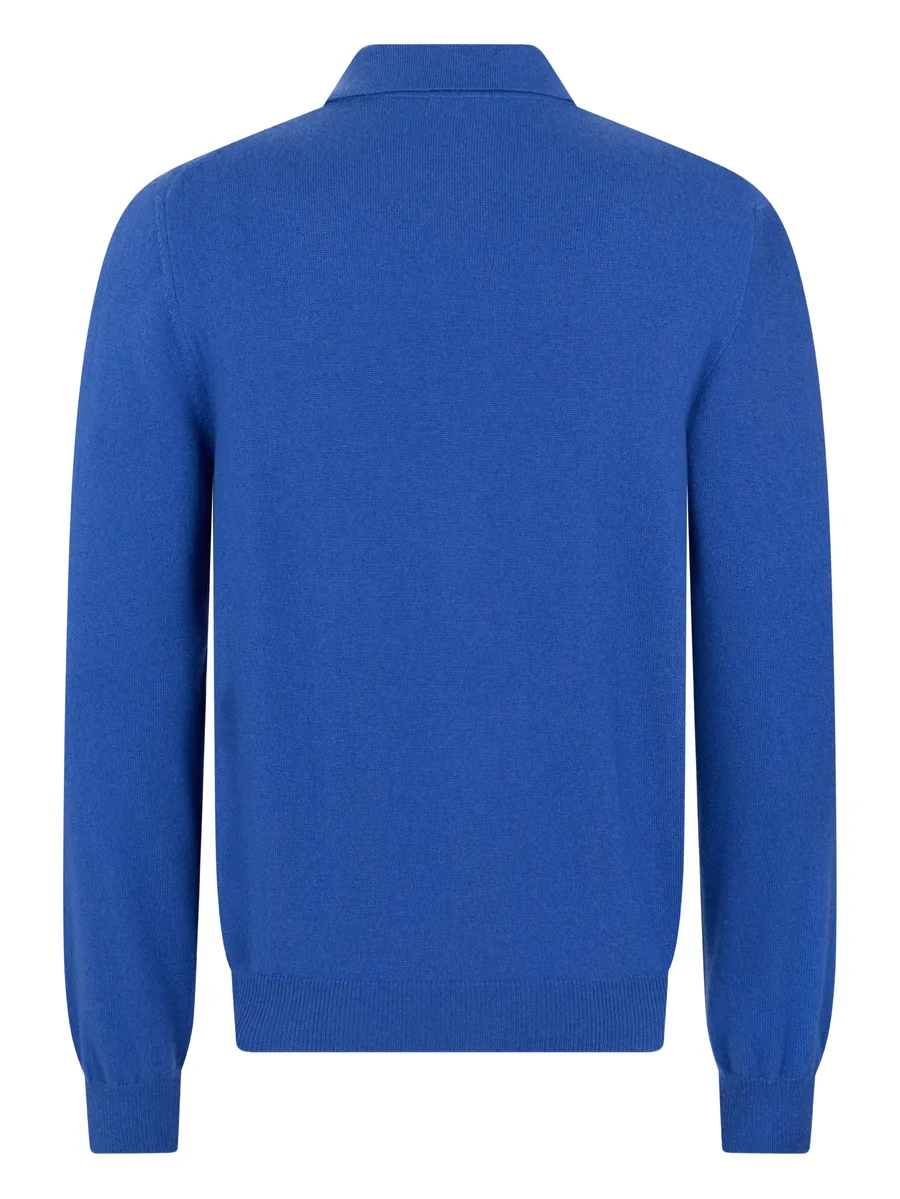 buttoned long-sleeve polo shirt 4