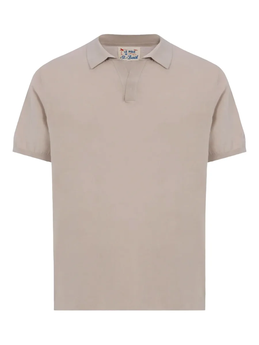 embroidered-logo polo shirt 2