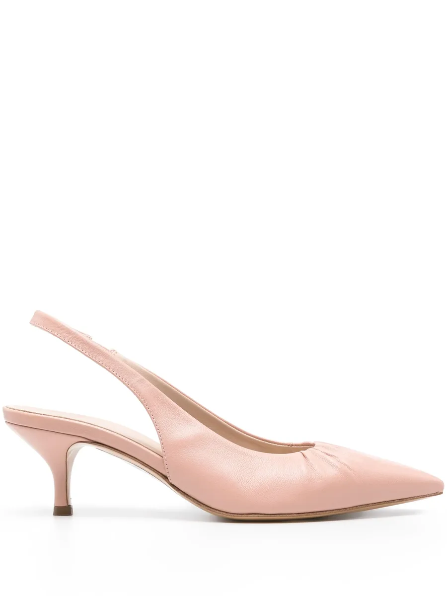 55mm ruched-detailed pumps 1