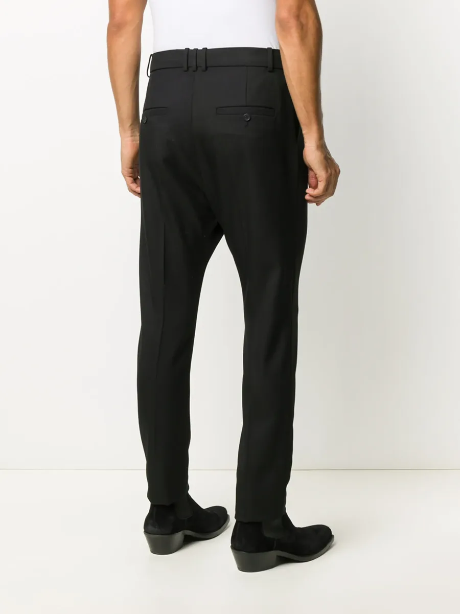 drop-crotch trousers 8