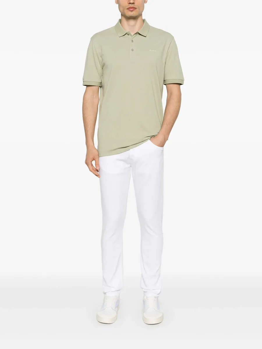 cotton piqué polo shirt 4